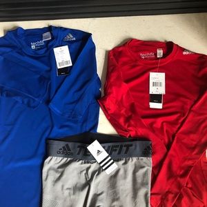 Adidas techfit compression lot